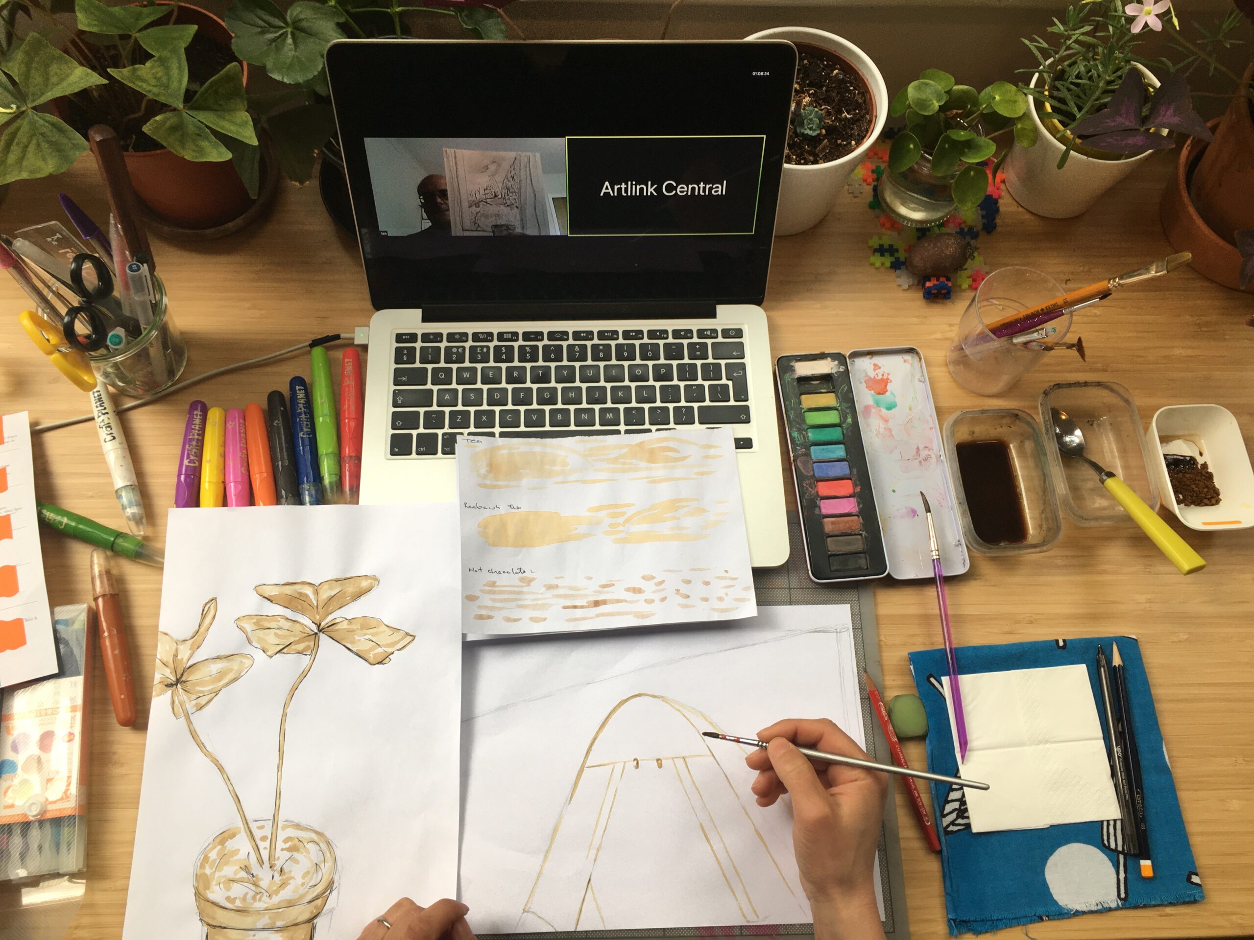 Artlink Central's Dial-an-Artist scheme